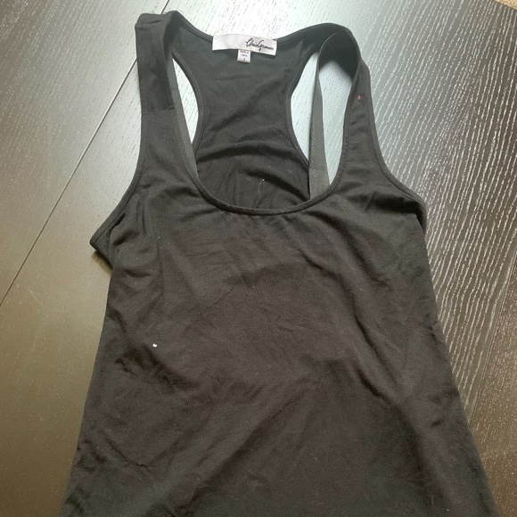 CHRIS GRAMER Black Stretch Tank Top - Picture 1 of 2